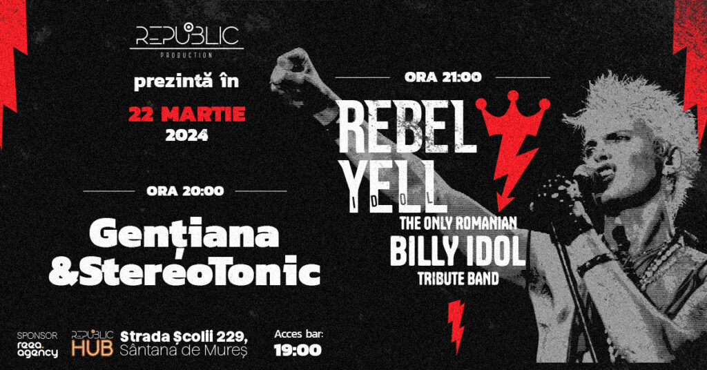 Concert Gențiana &StereoTonic, Rebell Yell