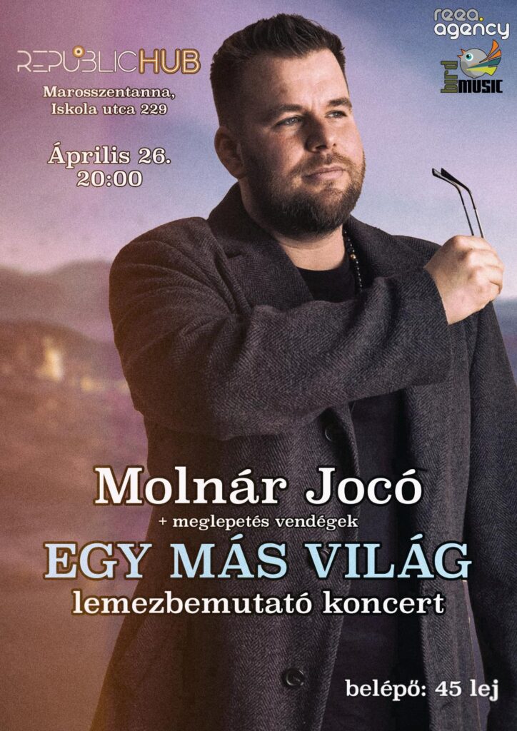 Molnár Jocó in concert la Republic Hub